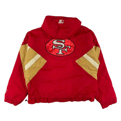 NFL 49ers Quarter-Zip Jacket
