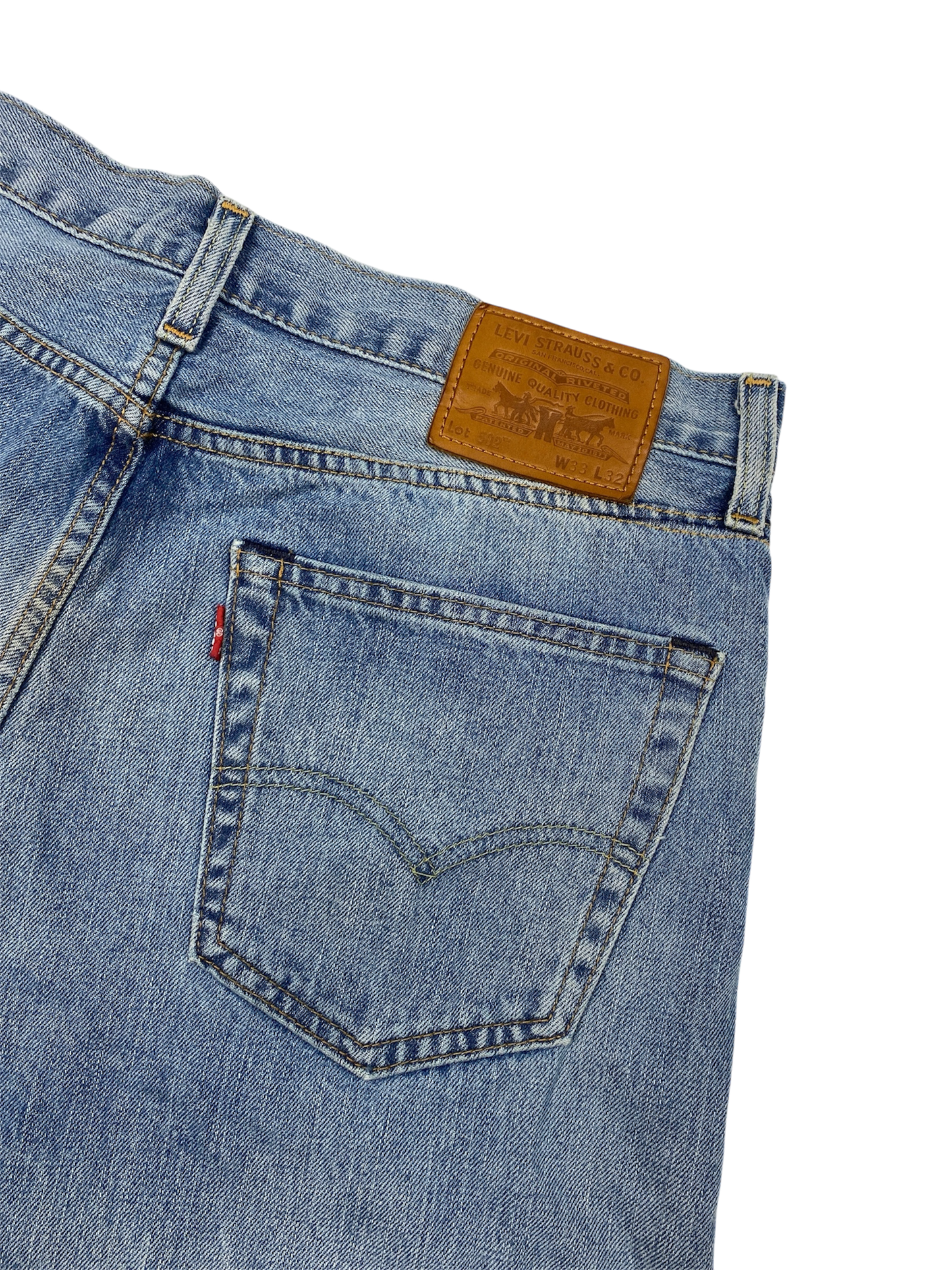 Levis 502 Premium Jeans Light Blue