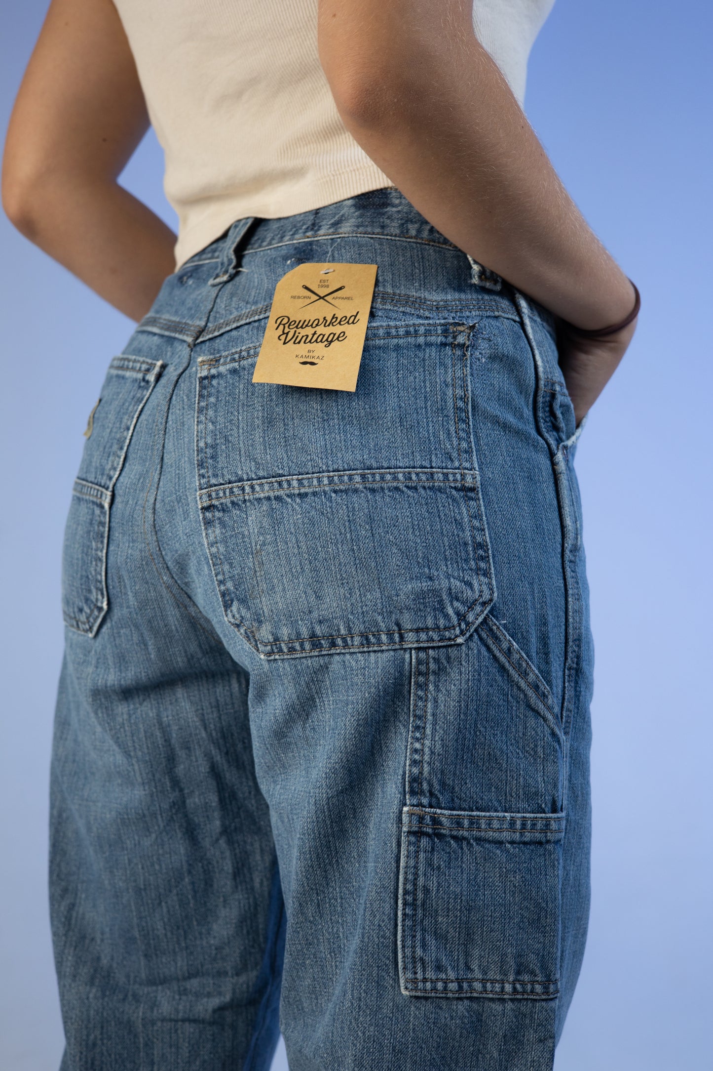 Reworked Vintage Carpenter Denim