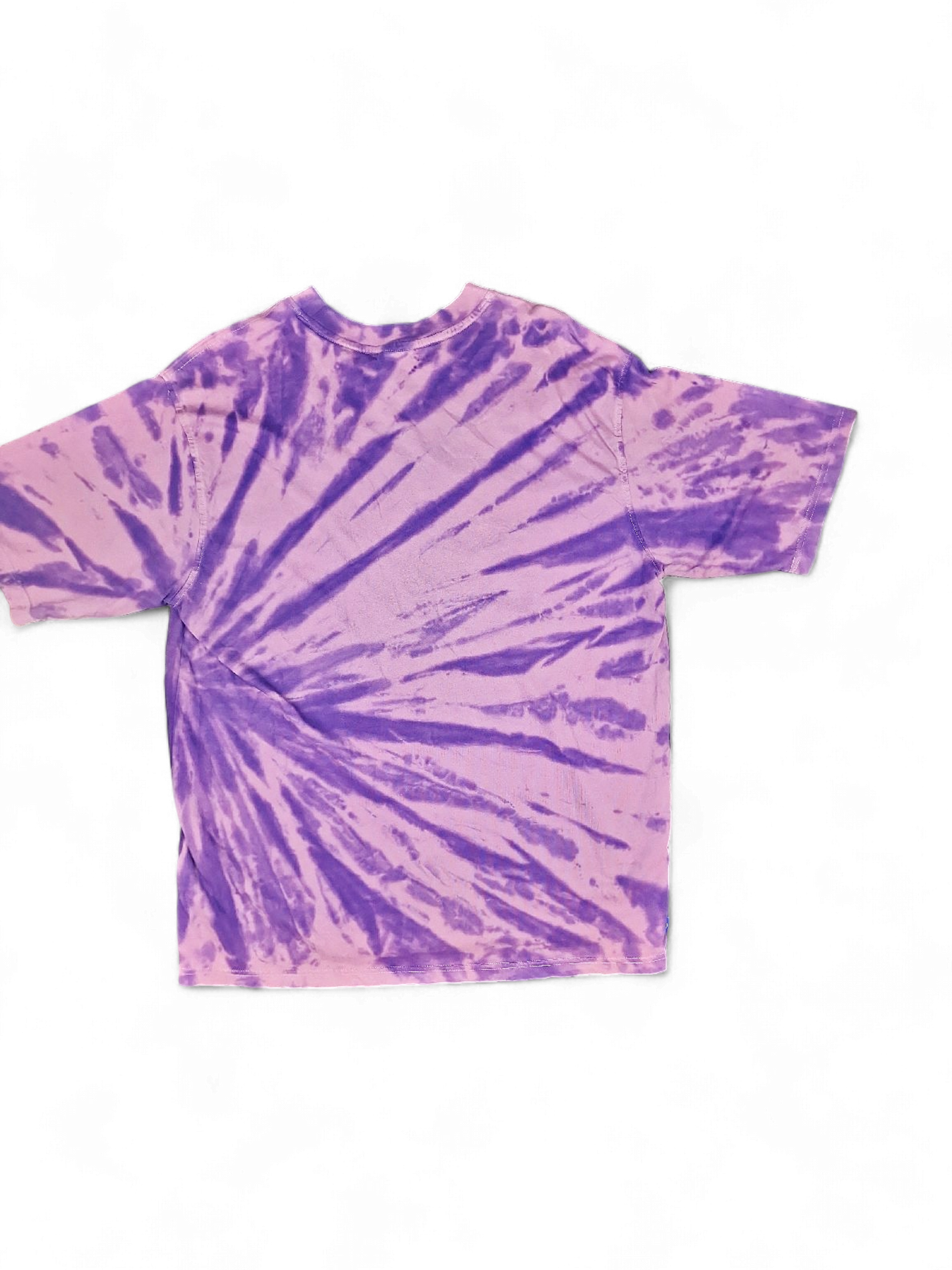 Vintage Umbro Purple Tie-Dye Cotton T-shirt