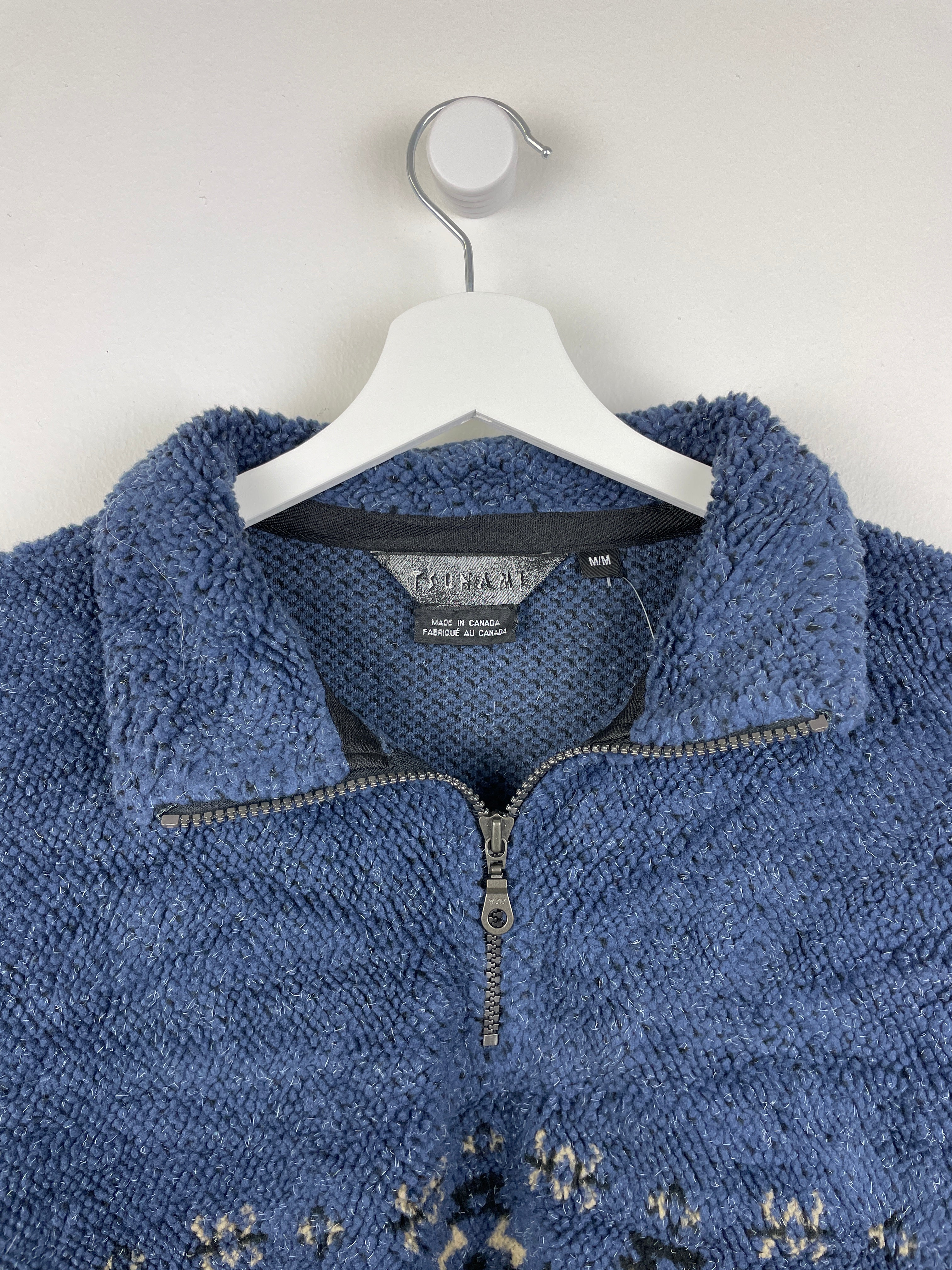 Tsunami Pattern Fleece