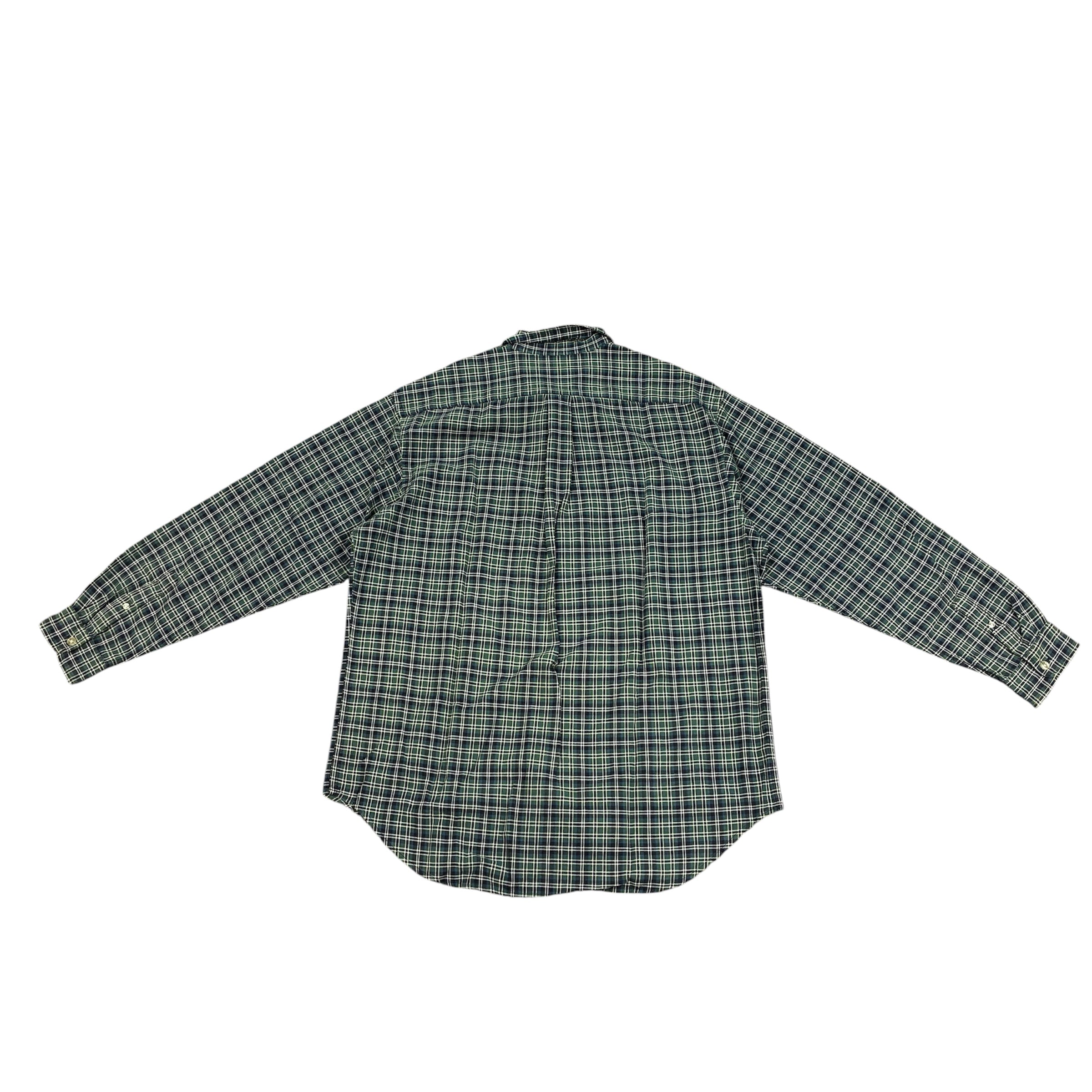 Green/Blue Plaid Ralph Lauren Shirt