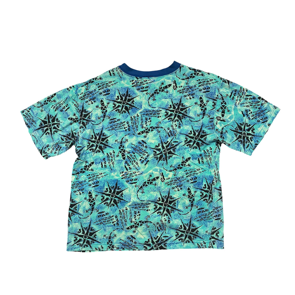 Blue Pattern T-Shirt