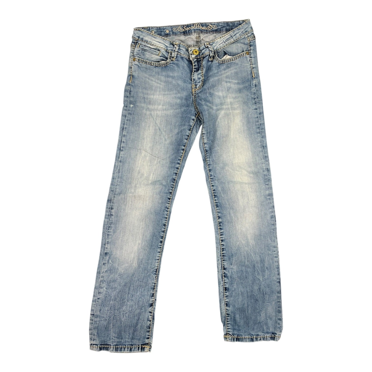 Soccx Wear Distressed Denim