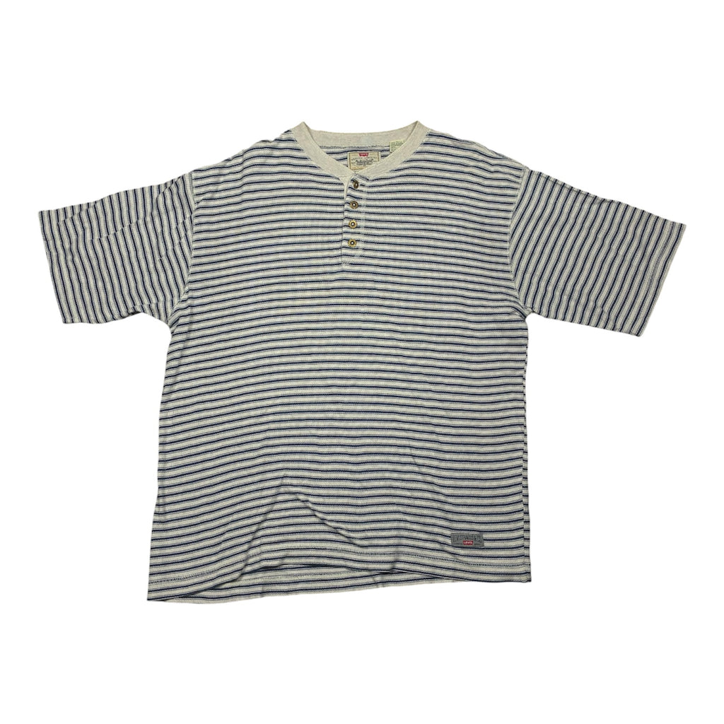 White & Blue striped Levi’s T-Shirt