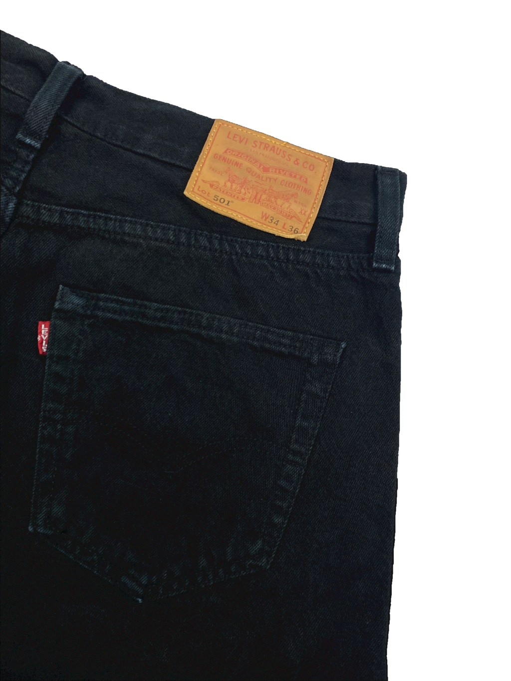 Levis 501 Premium Jeans Black