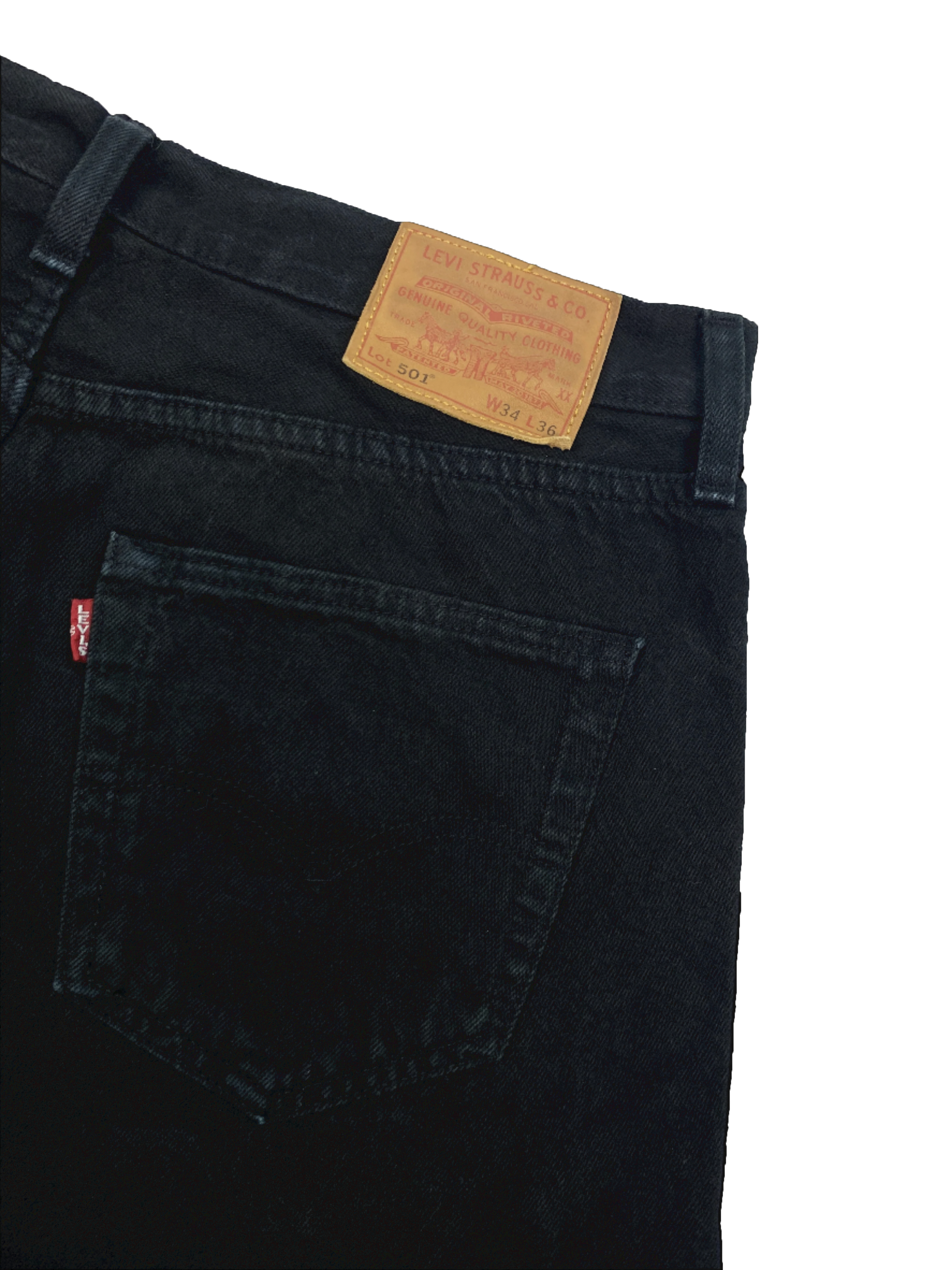 Levis 501 Premium Jeans Black