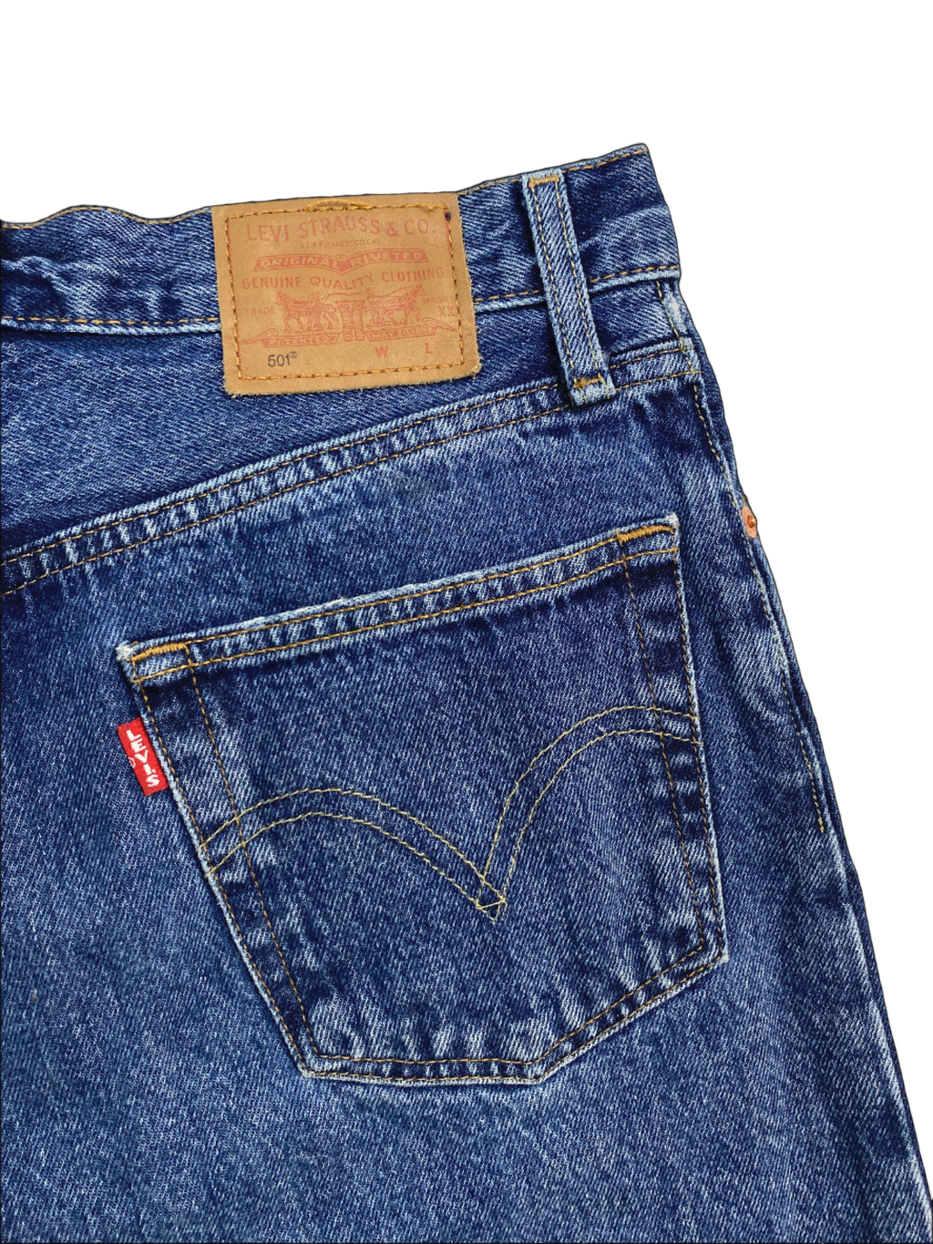 Levis 501 Premium Jeans Blue