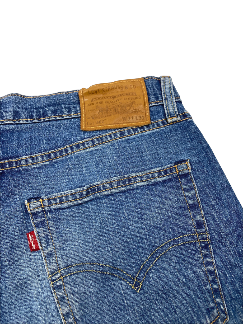 Levis 502 Premium Jeans Blue