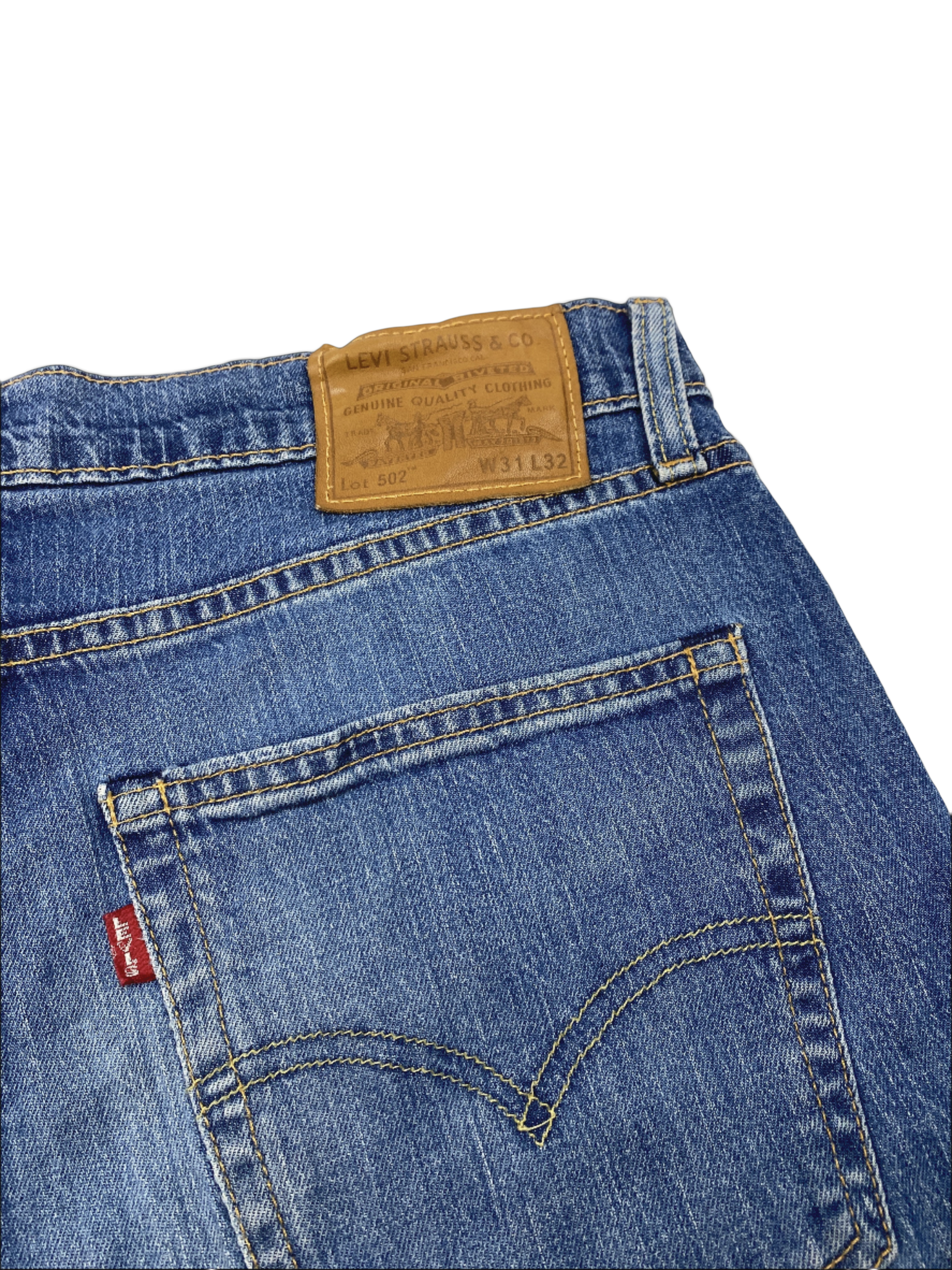 Levis 502 Premium Jeans Blue