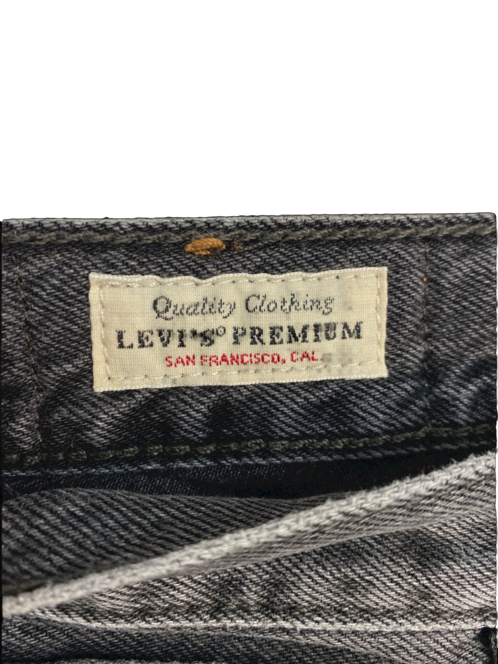 Levis Premium 70's Flare Jeans Grey