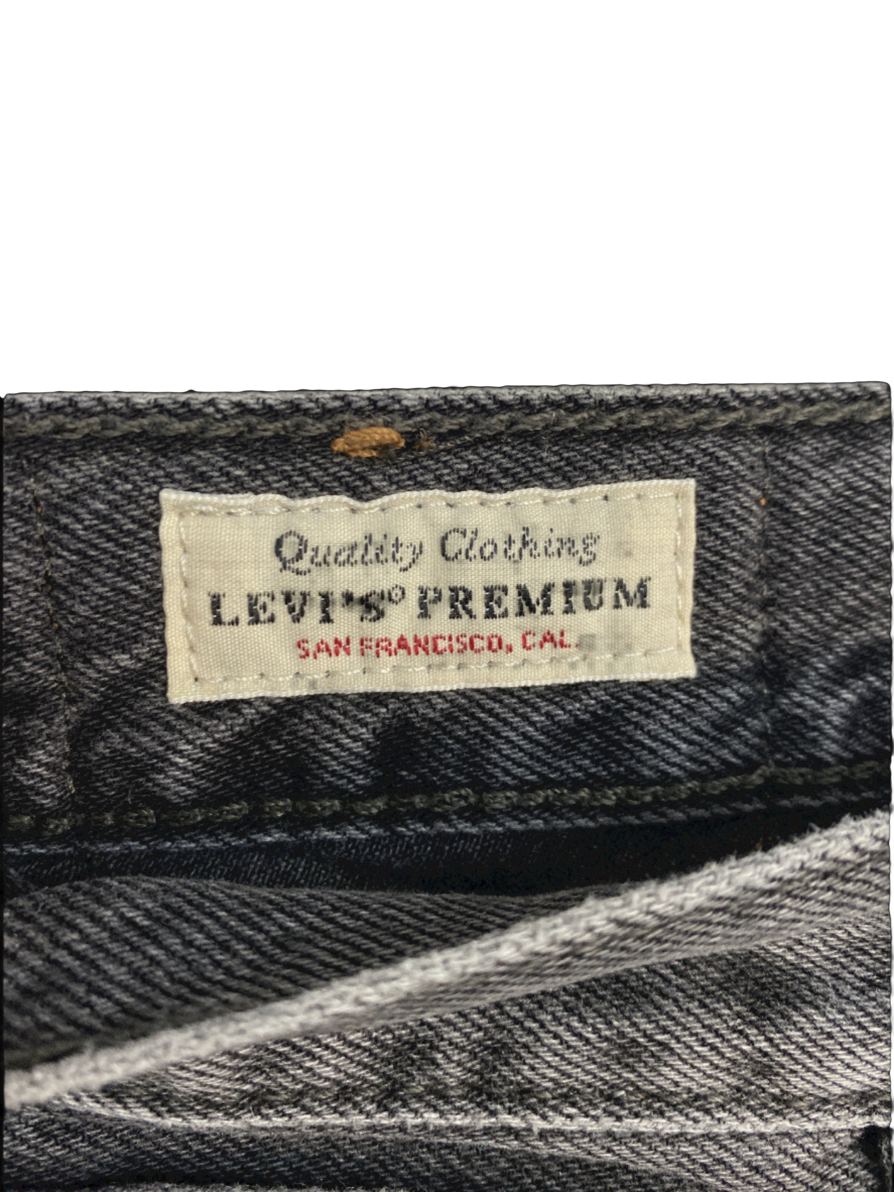 Levis Premium 70's Flare Jeans Grey
