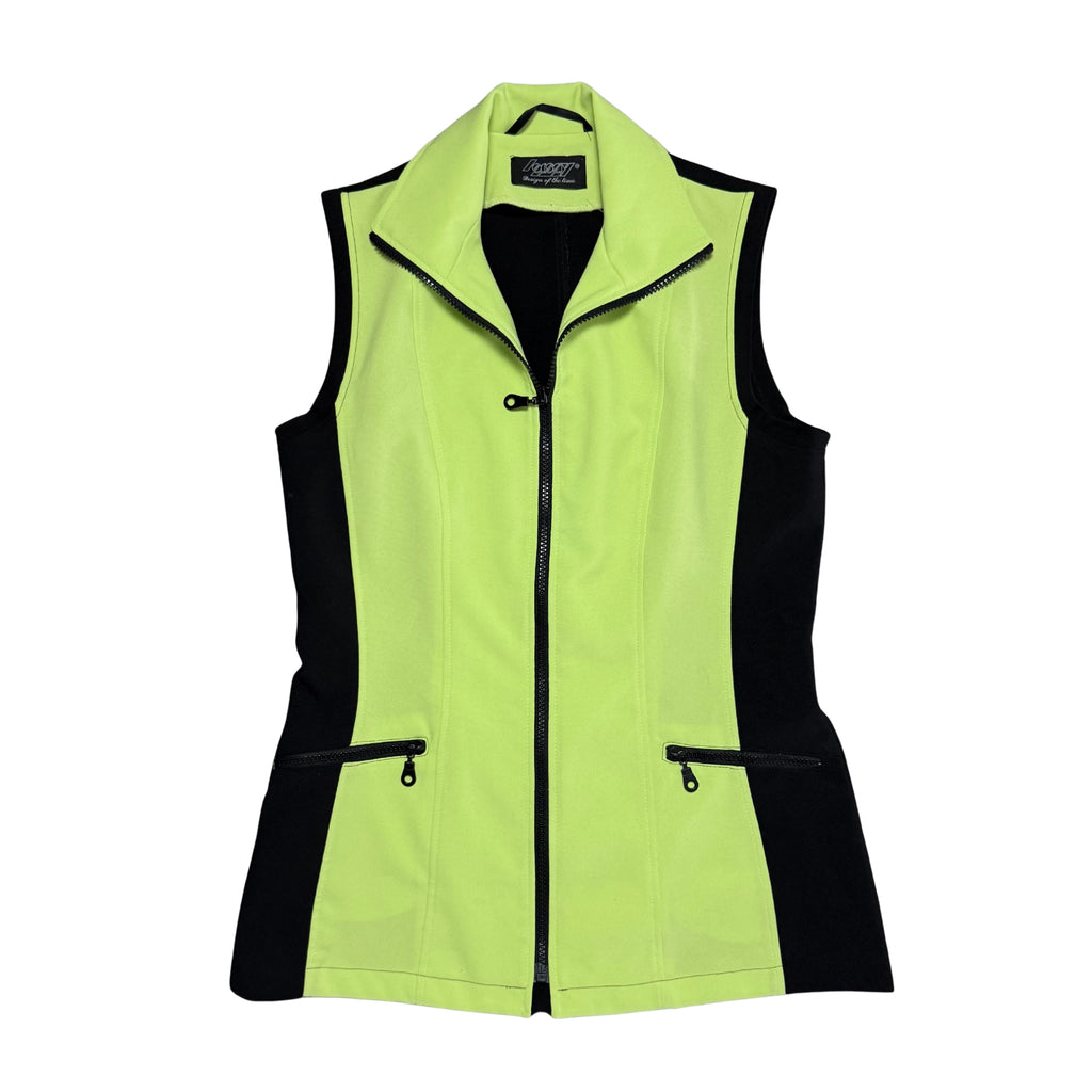 Sleeveless Zip-Up Vest