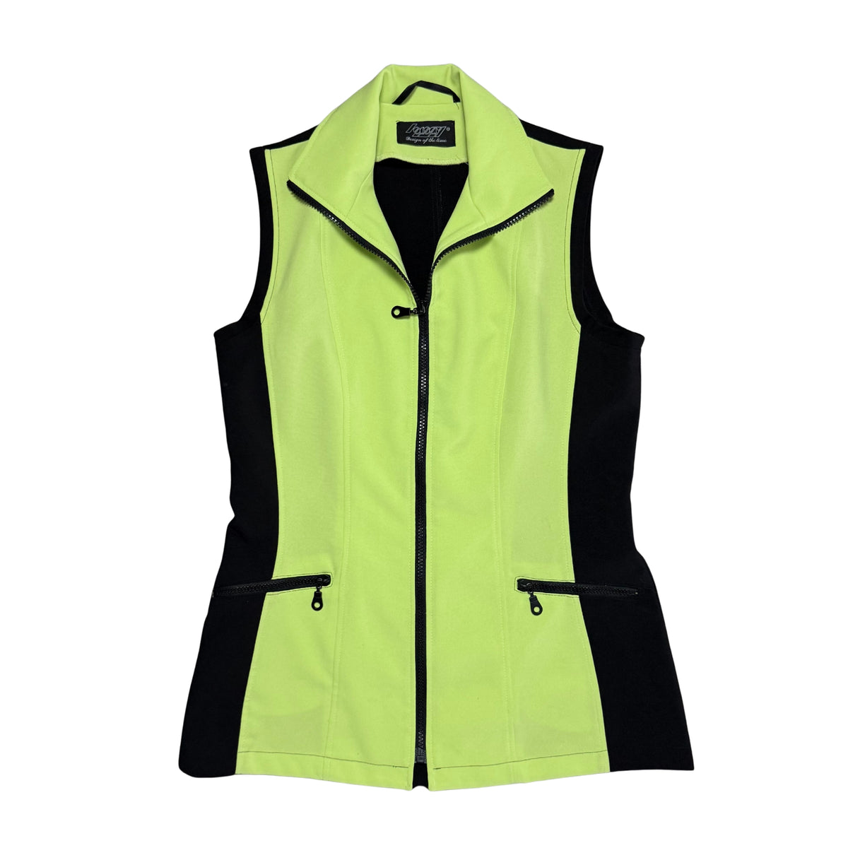 Sleeveless Zip-Up Vest