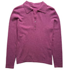 Cashmere Collared Knit Sweater