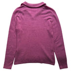 Cashmere Collared Knit Sweater