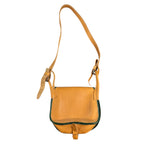 Vintage Western Leather Shoulder Bag