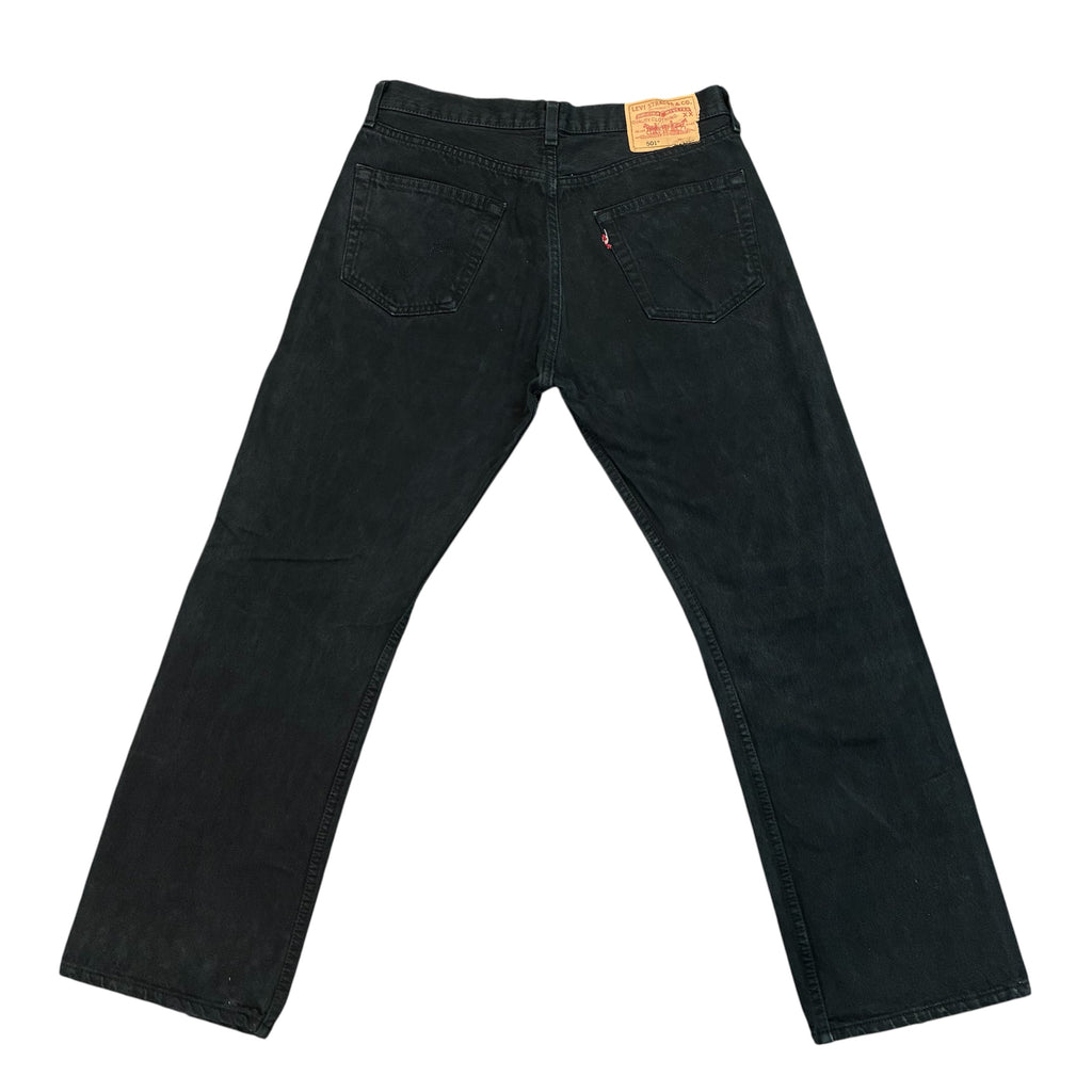 Levi‘s 501 Straight Leg Jeans – Deep Black Wash