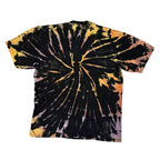 Harley-Davidson Black Tie-Dye Flame Logo T-Shirt