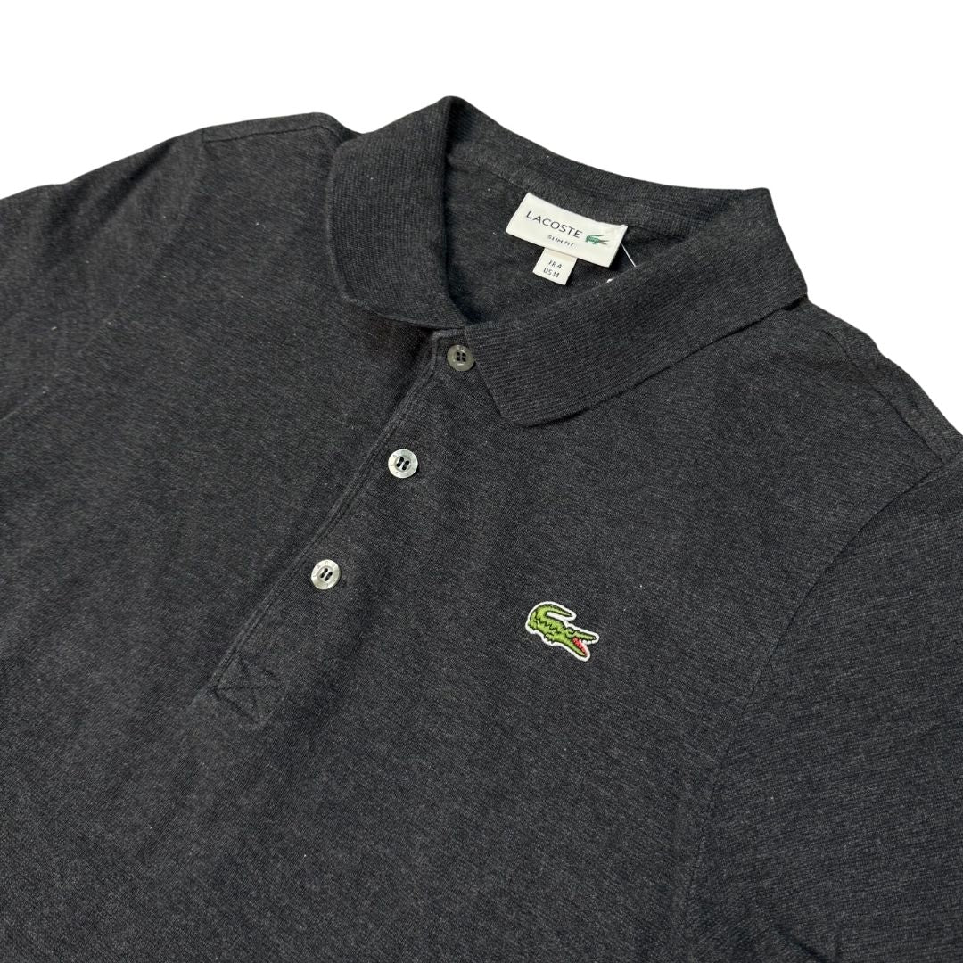 Lacoste Dark Grey Piqué Polo
