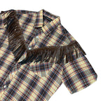 Women’s Fitted Western Fringe Shirt