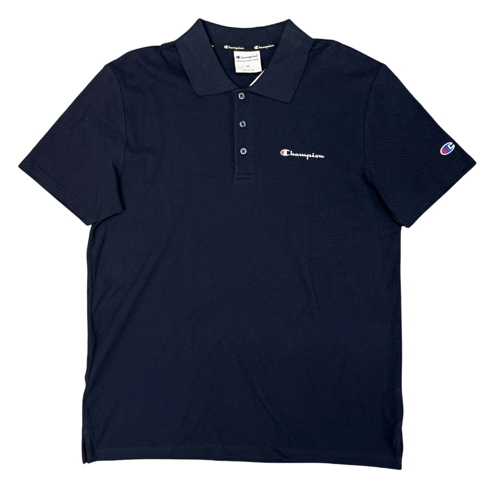 Champion Navy Script Polo Shirt