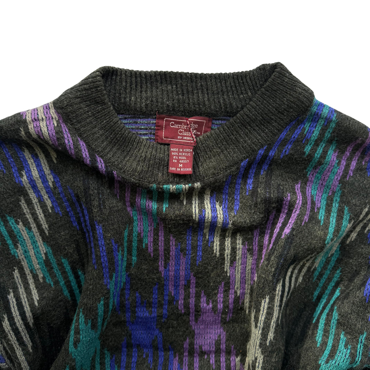Geometric Knit Sweater