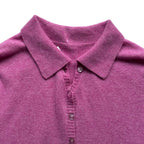 Cashmere Collared Knit Sweater