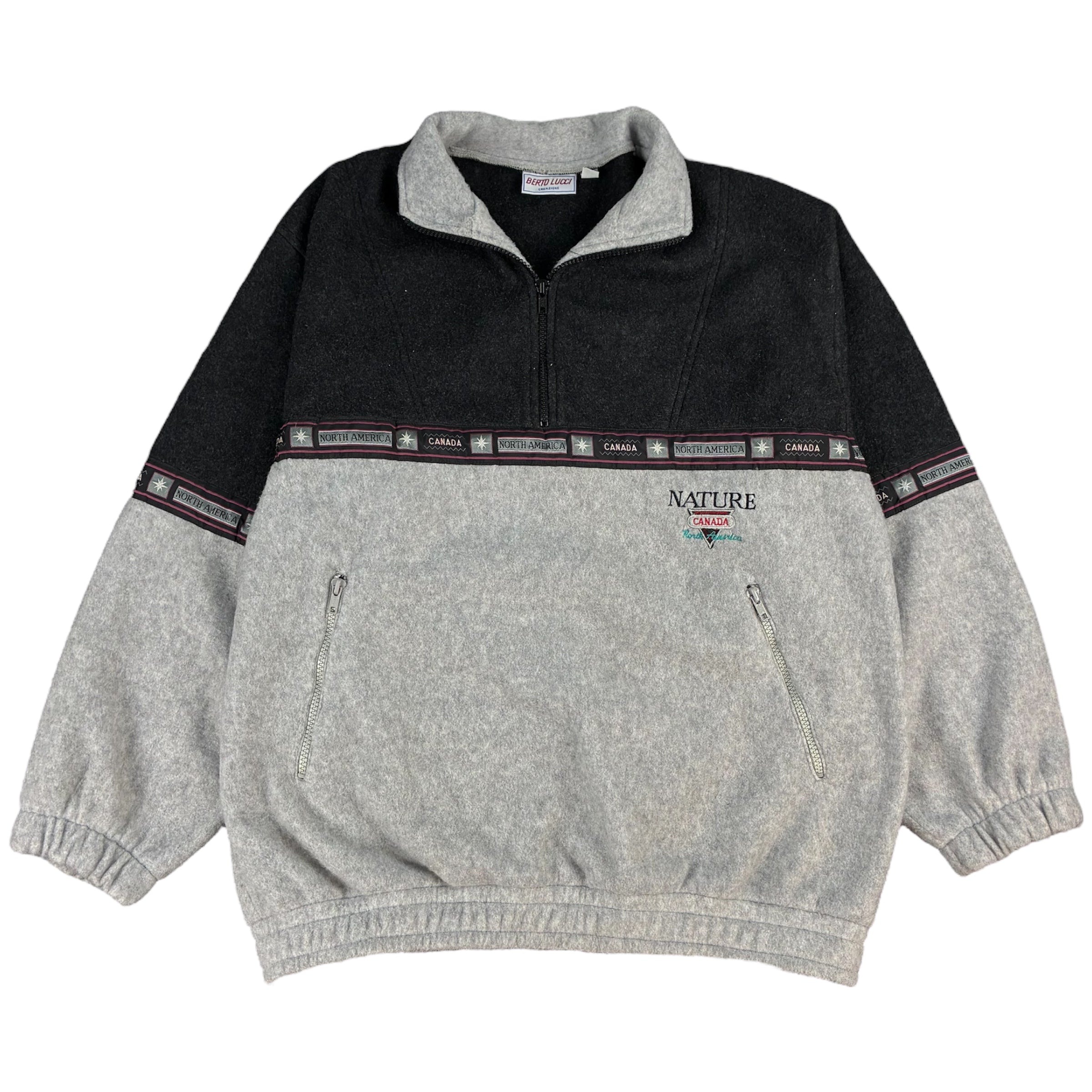 Berto Lucci Vintage Fleece Jacket