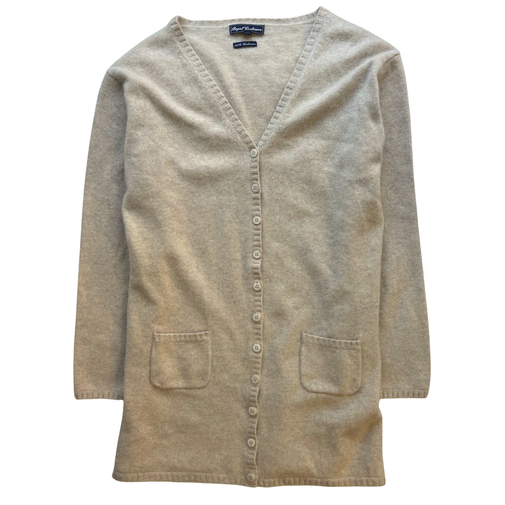 Cashmere Button-Up Cardigan