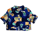 Cropped Reworked Blouse