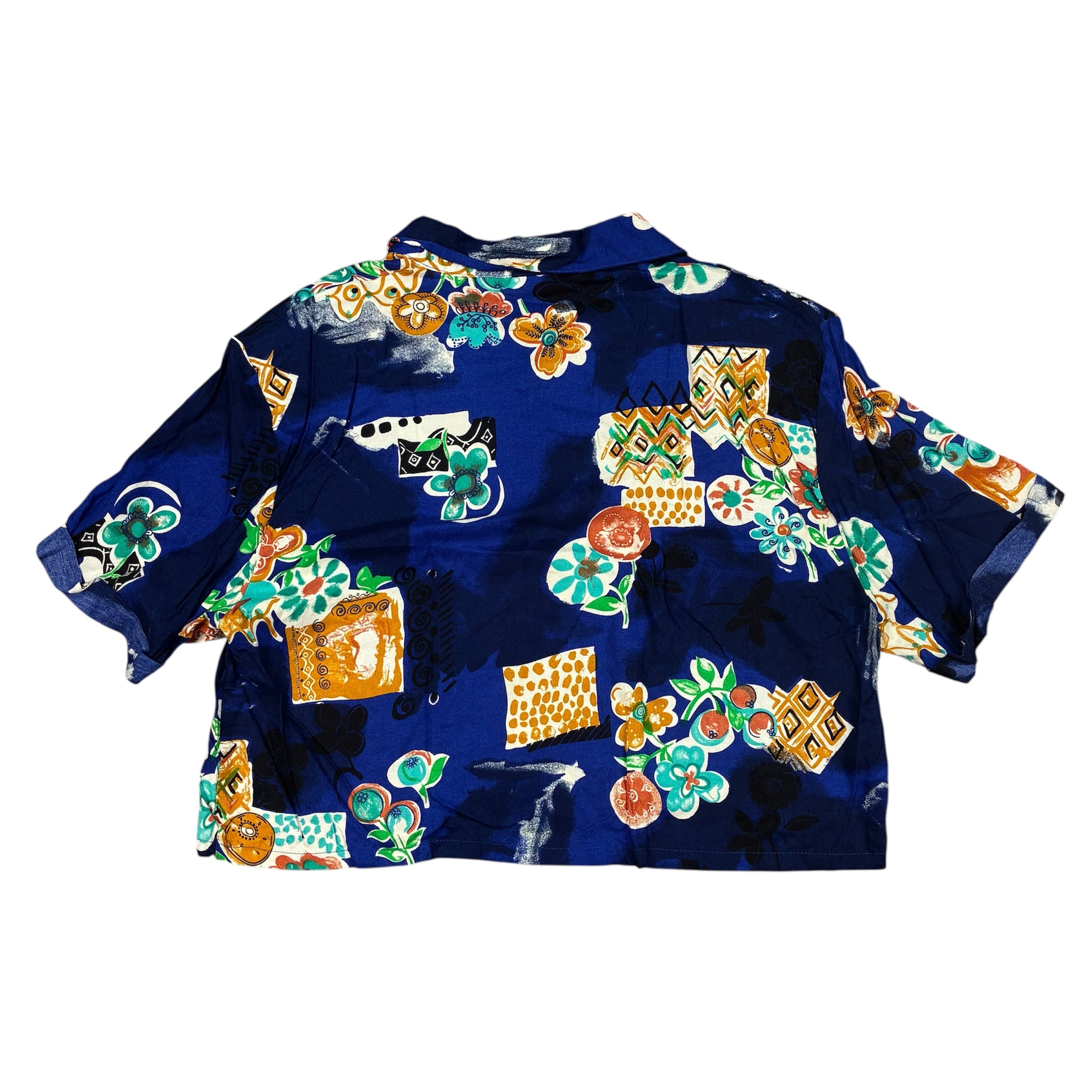 Cropped Reworked Blouse