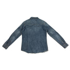 Slim Fit Wrangler Jeans Shirt - Dark Blue Wash
