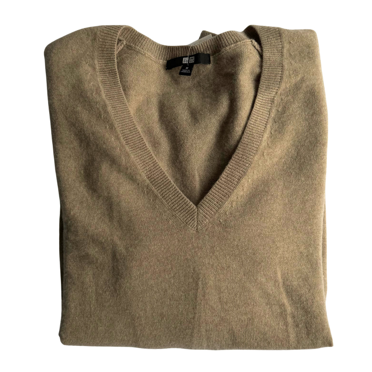 V-Neck Knit Sweater