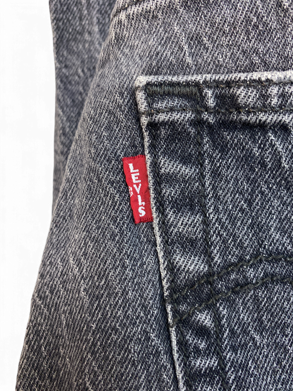 Levi's Premium Mid-Rise Gray Jeans