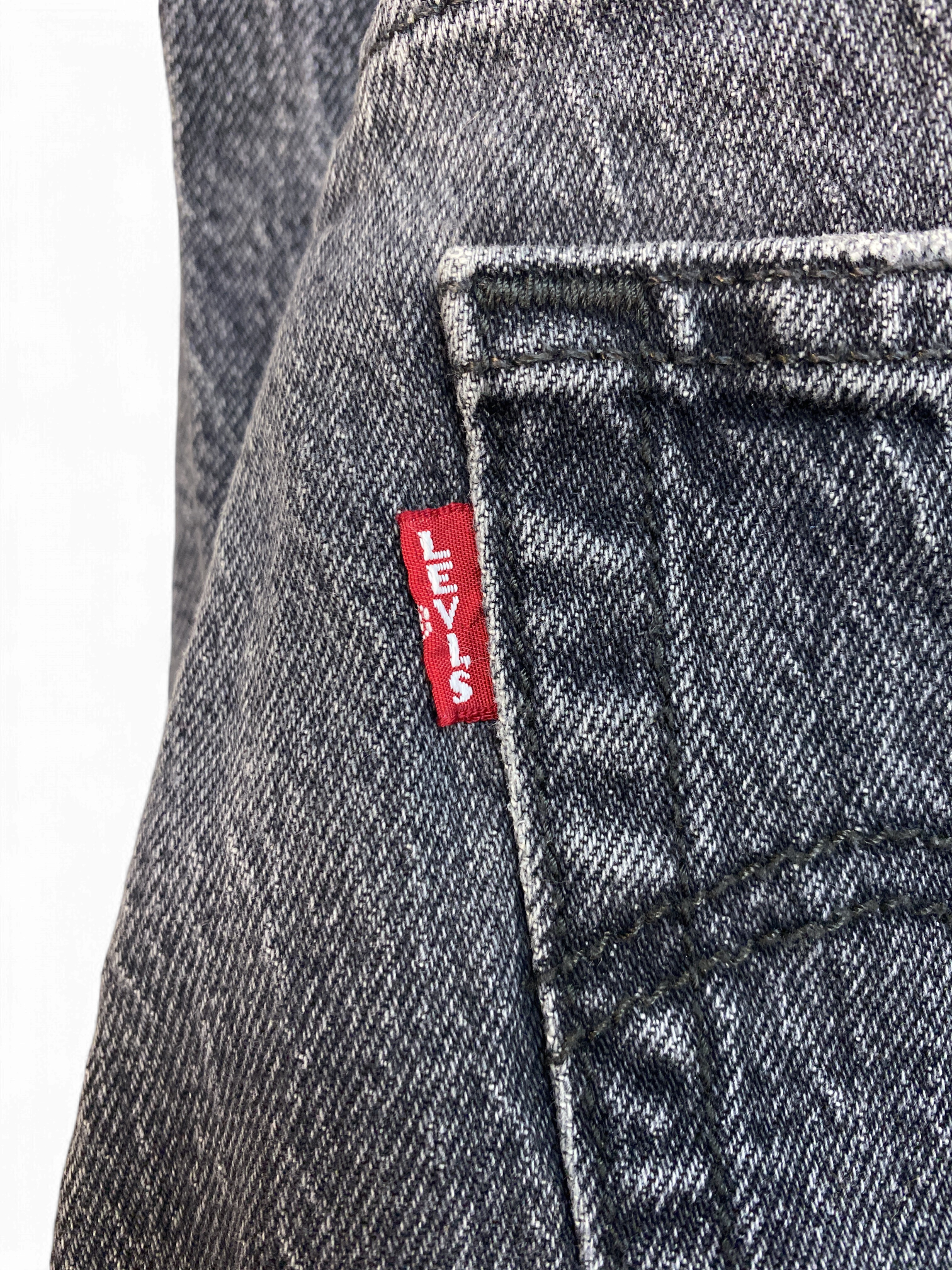 Levi's Premium Mid-Rise Gray Jeans