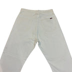 Mustang Straight Leg Jeans – White