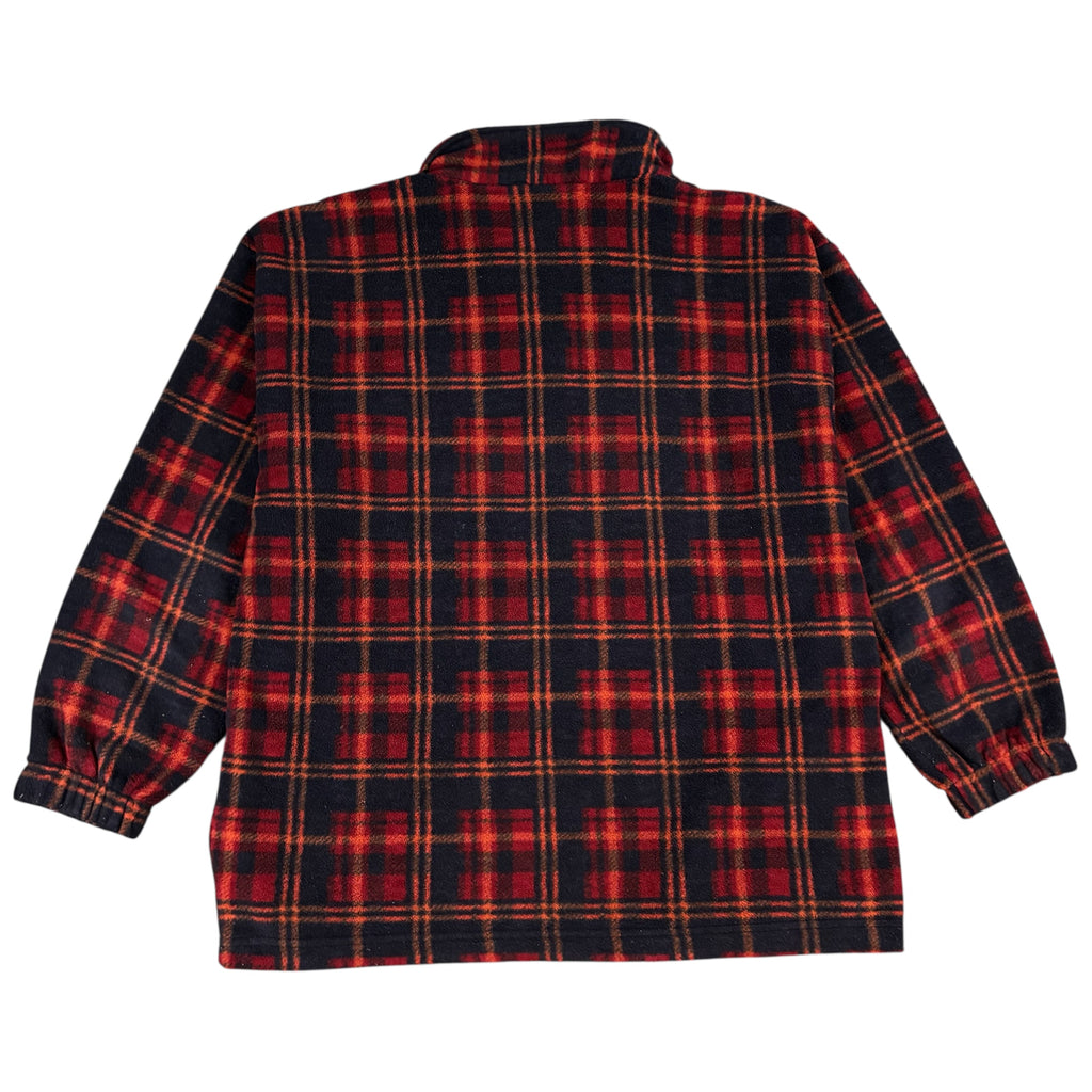 Checkered Vintage Fleece Jacket