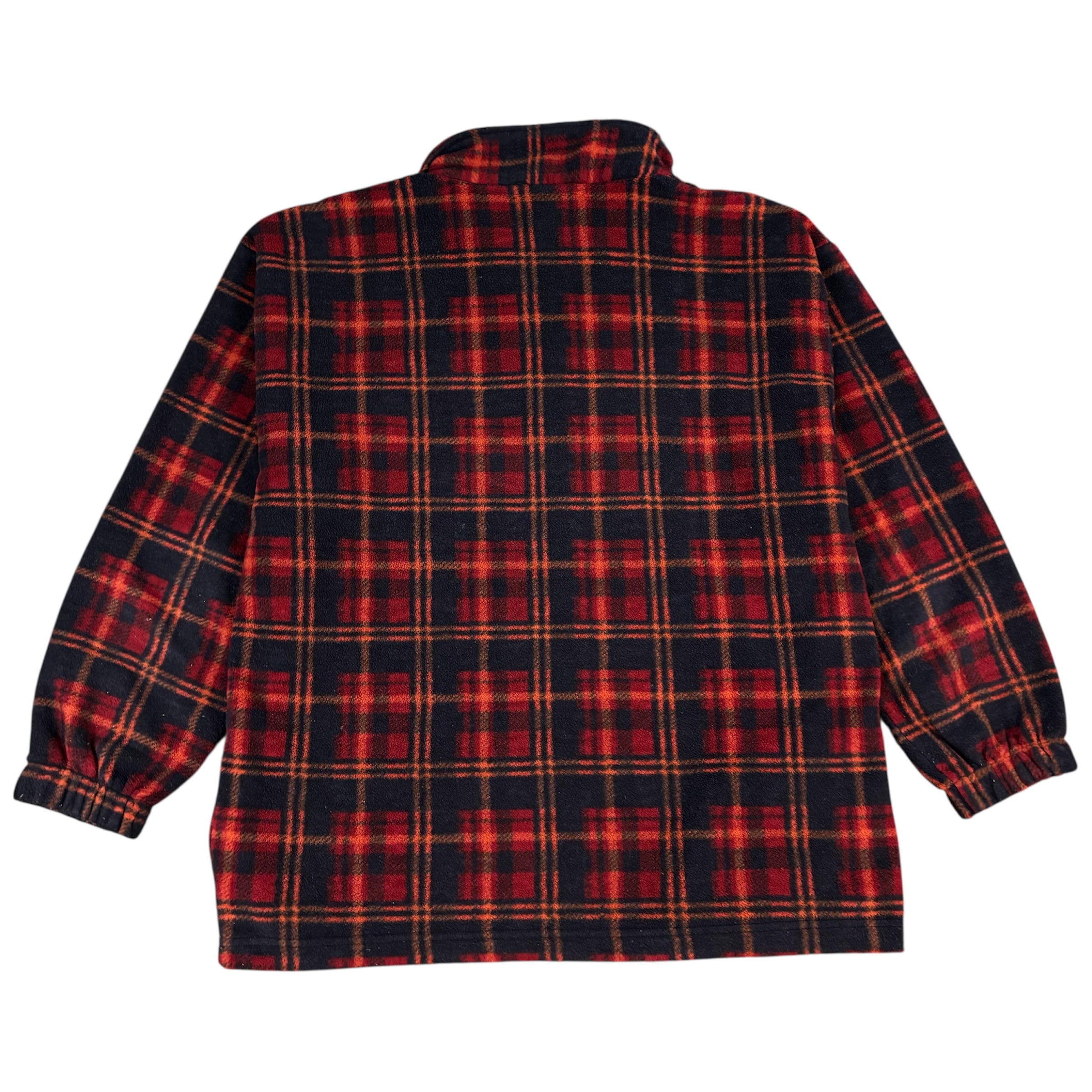Checkered Vintage Fleece Jacket