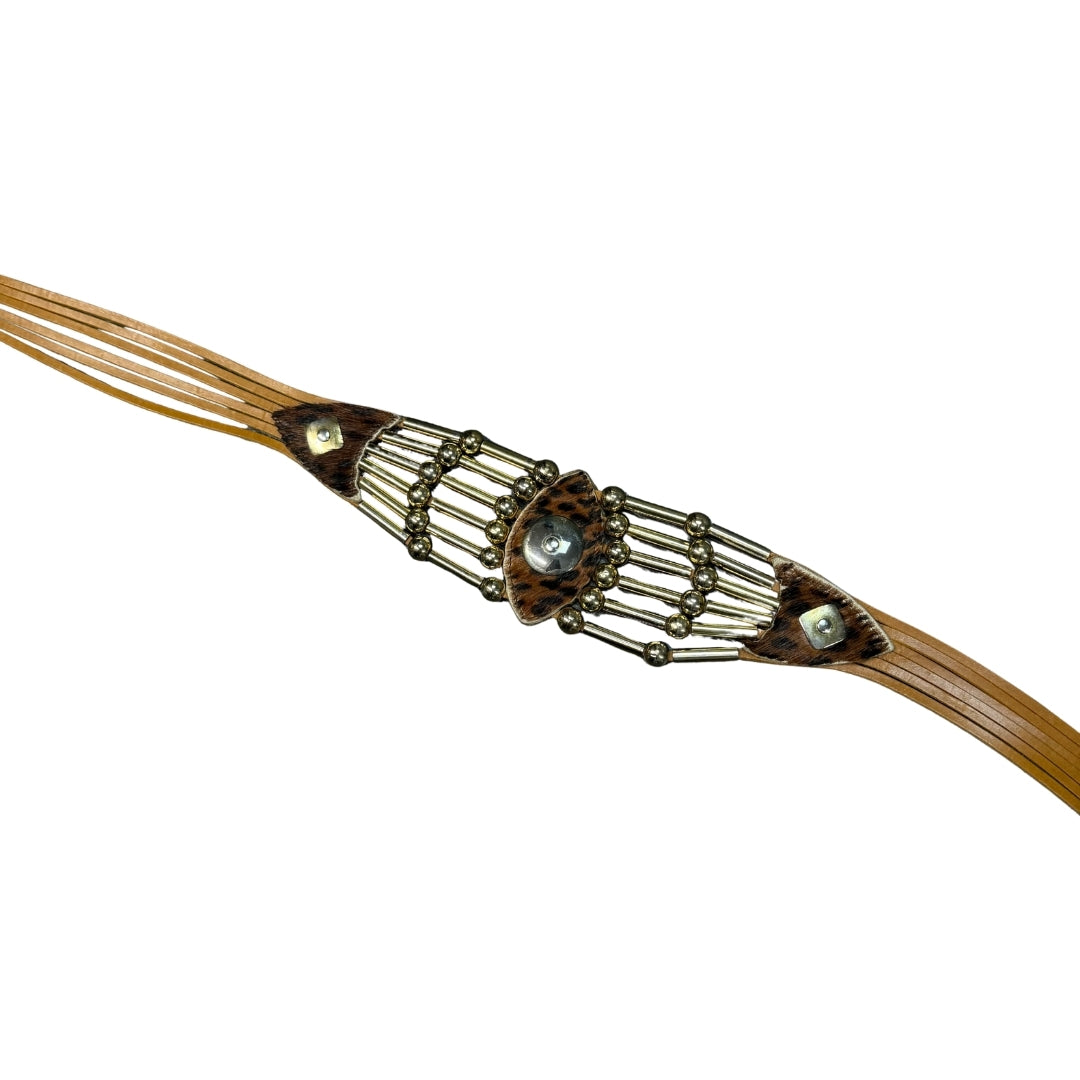 Vintage Leather Statement Belt