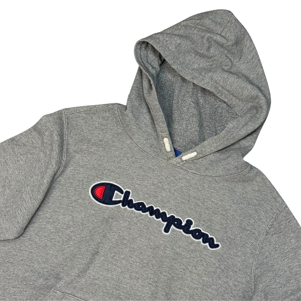Champion Grey Logo Hoodie