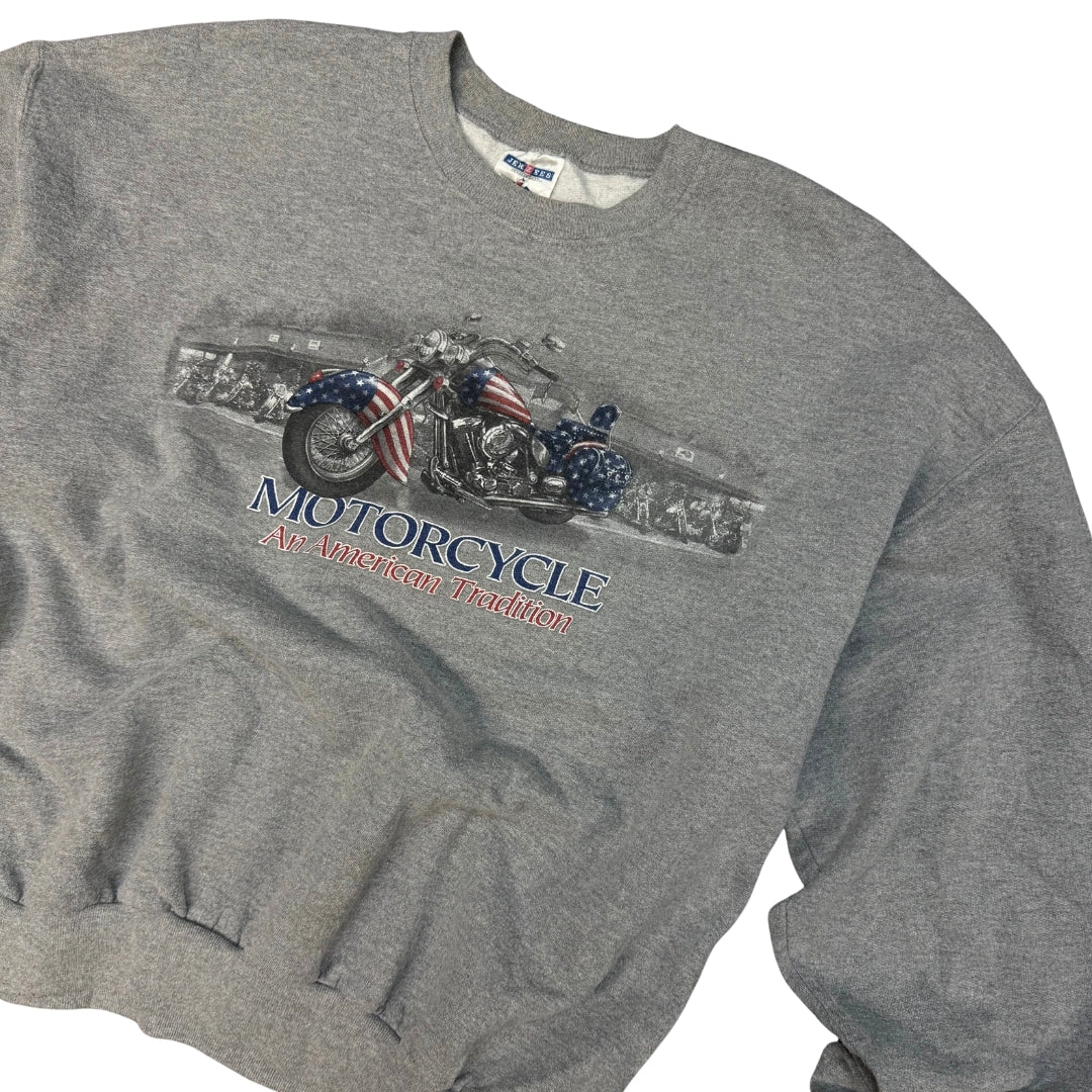 90s USA Motorcycle Sweatshirt