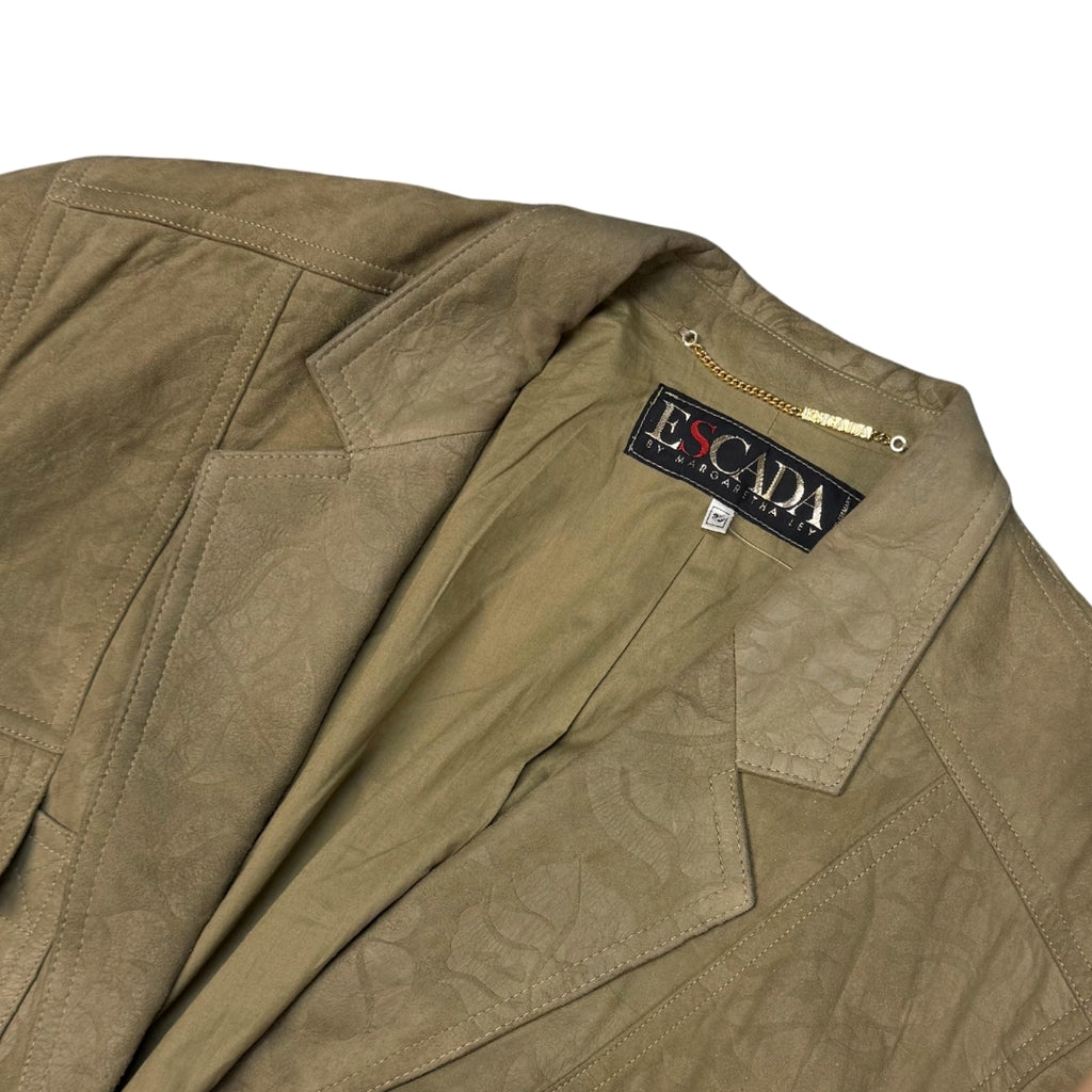Escada Leather Jacket