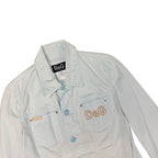 D&G Light Blue Embroidered Denim Jacket