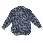 Abstract Silk Shirt