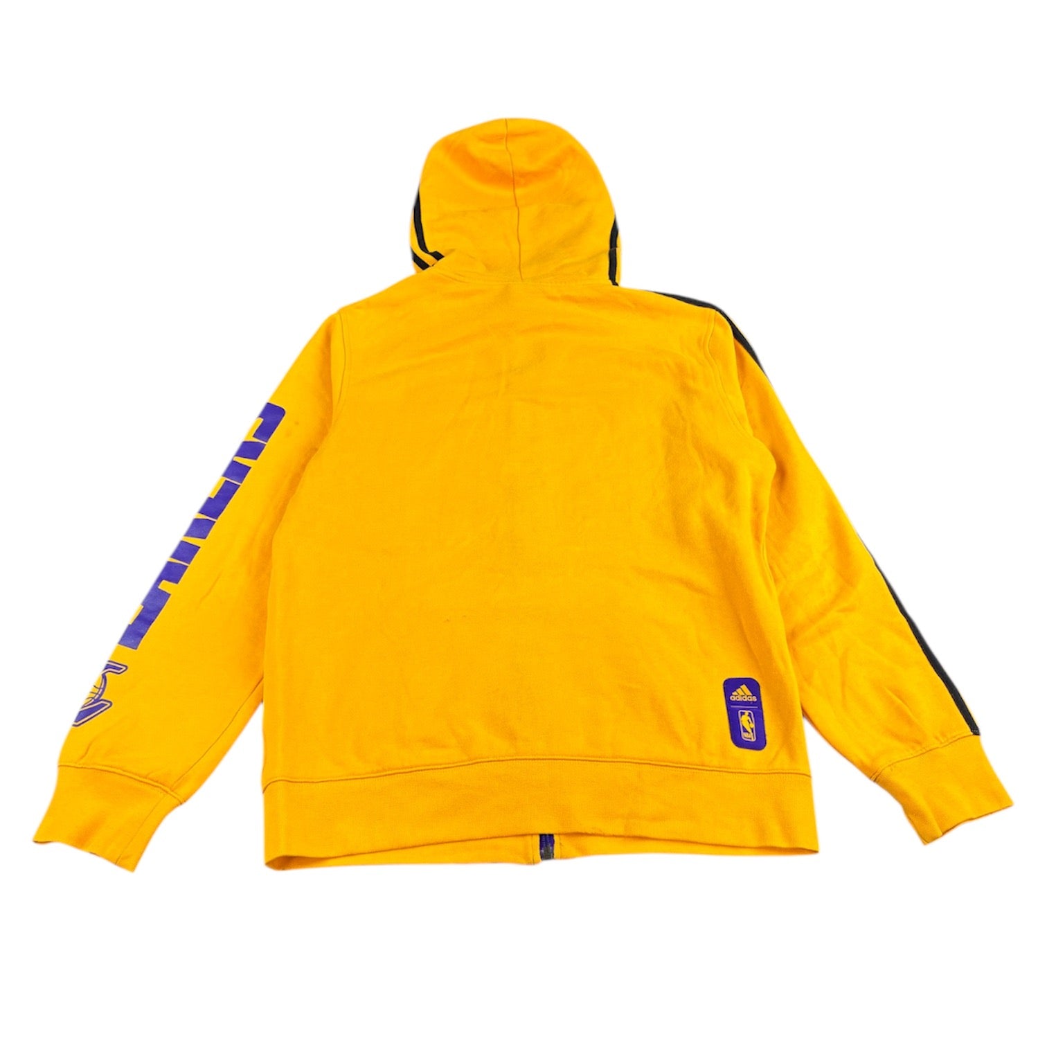 Lakers adidas フード付きパーカー NBA x Adidas Lakers Zip-Up Hoodie – Bootik54