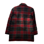 Tartan Double-Breasted Coat