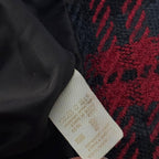 Tartan Double-Breasted Coat