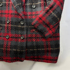 Tartan Double-Breasted Coat