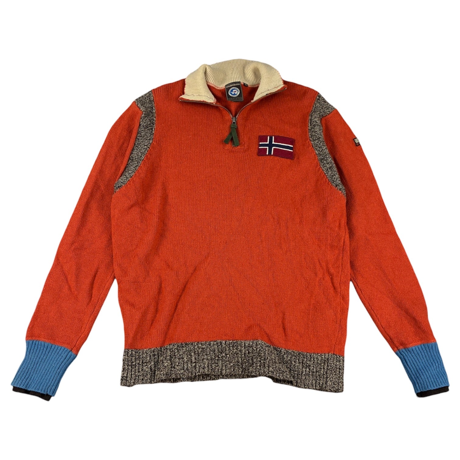 Napapijri Quarter-Zip Knit Sweater